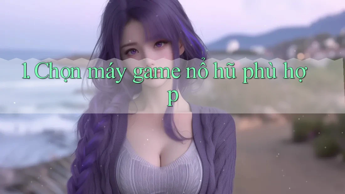 1. Chọn máy game nổ hũ phù hợp 1. Chọn máy game nổ hũ phù hợp