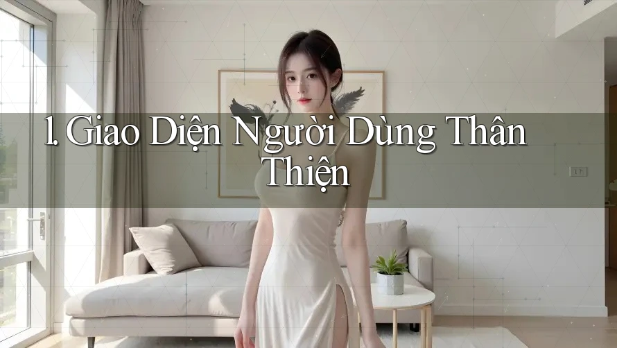 1. Giao Diện Người Dùng Thân Thiện