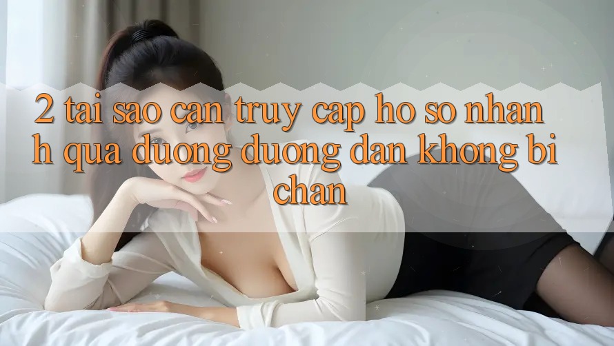 2. Tại Sao Cần Truy cập hồ sơ Nhanh Qua Đường Đường dẫn Không Bị Chặn?