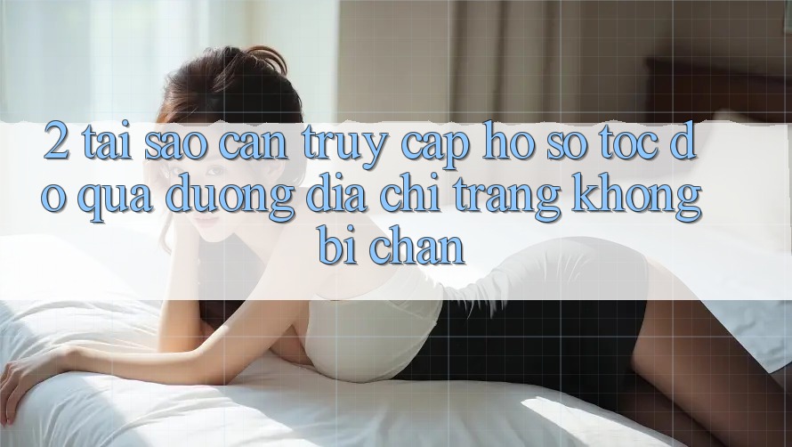 2. Tại Sao Cần Truy cập hồ sơ Tốc độ Qua Đường Địa chỉ trang Không Bị Chặn? 2. Tại Sao Cần Truy cập hồ sơ Tốc độ Qua Đường Địa chỉ trang Không Bị Chặn?
