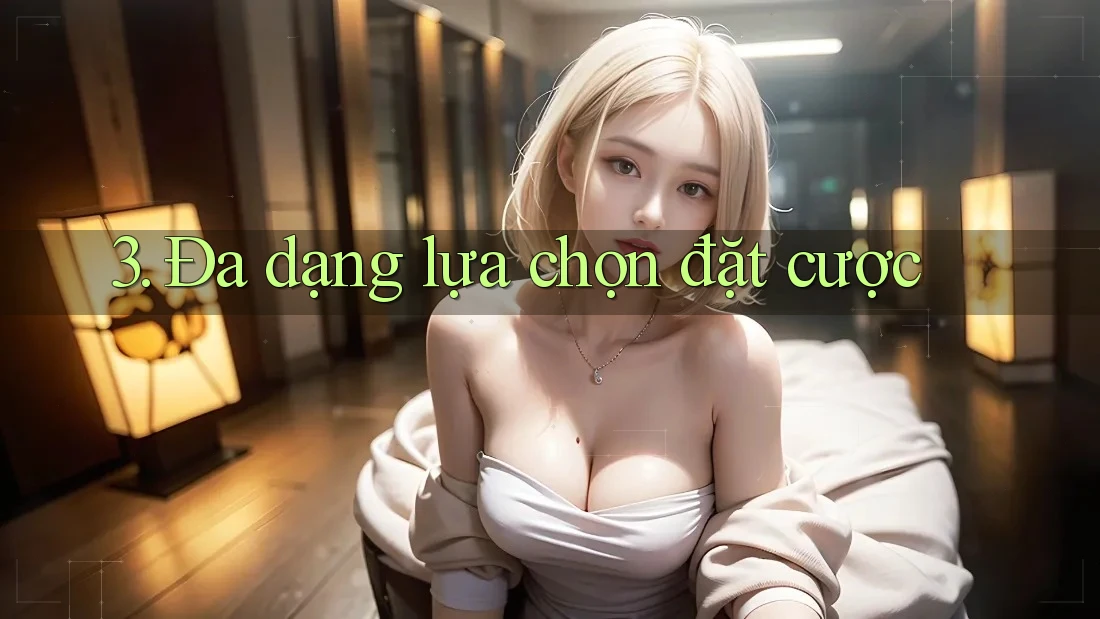 3. Đa dạng lựa chọn đặt cược 3. Đa dạng lựa chọn đặt cược