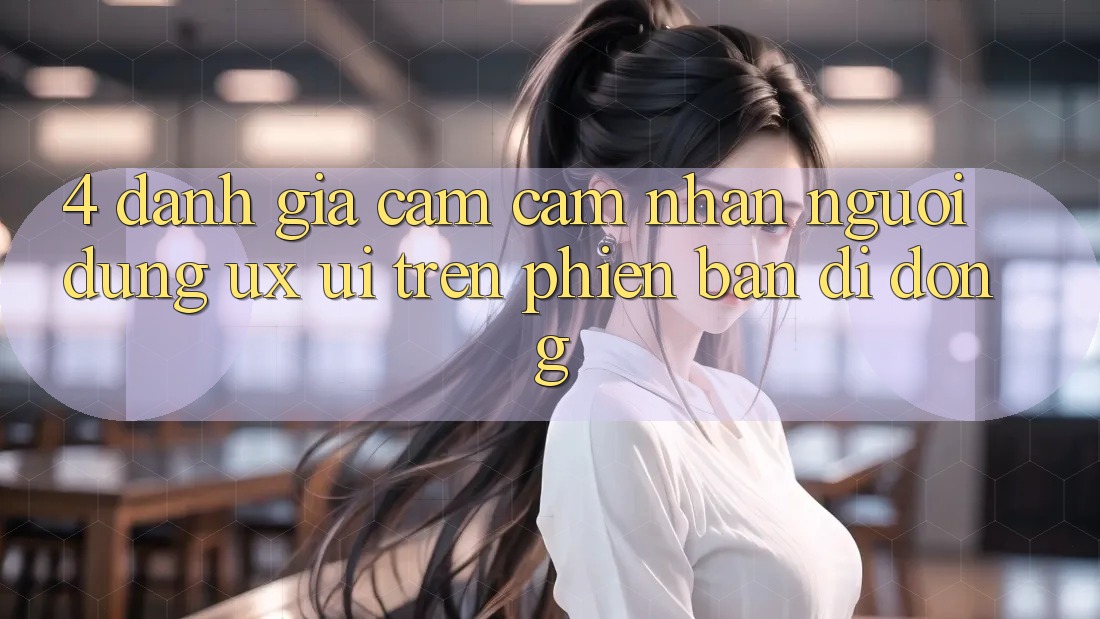 4. Đánh Giá Cảm cảm nhận Người Dùng (UX/UI) Trên Phiên Bản Di Động 4. Đánh Giá Cảm cảm nhận Người Dùng (UX/UI) Trên Phiên Bản Di Động