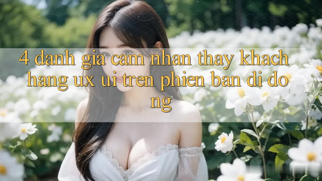 4. Đánh Giá Cảm nhận thấy Khách hàng (UX/UI) Trên Phiên Bản Di Động 4. Đánh Giá Cảm nhận thấy Khách hàng (UX/UI) Trên Phiên Bản Di Động