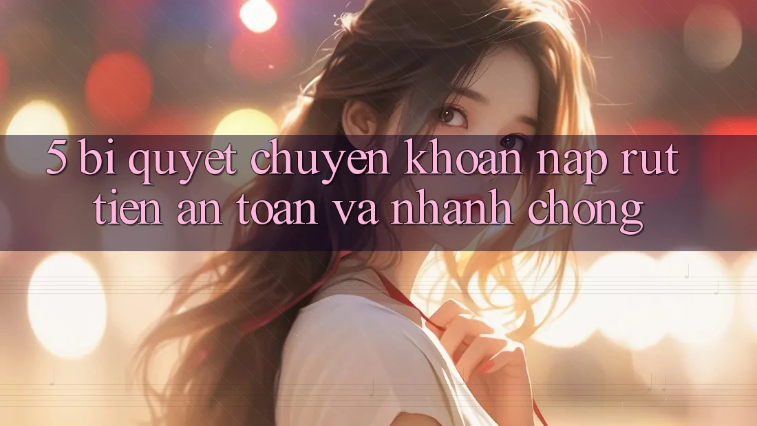 5. Bí Quyết Chuyển khoản Nạp - Rút Tiền An Toàn Và Nhanh chóng 5. Bí Quyết Chuyển khoản Nạp - Rút Tiền An Toàn Và Nhanh chóng