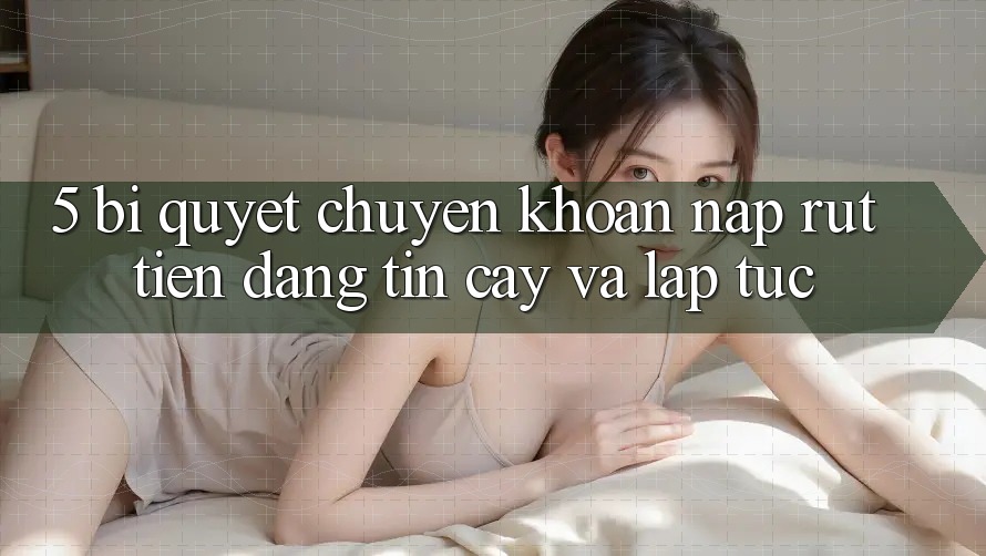 5. Bí Quyết Chuyển khoản Nạp - Rút Tiền Đáng tin cậy Và Lập tức 5. Bí Quyết Chuyển khoản Nạp - Rút Tiền Đáng tin cậy Và Lập tức