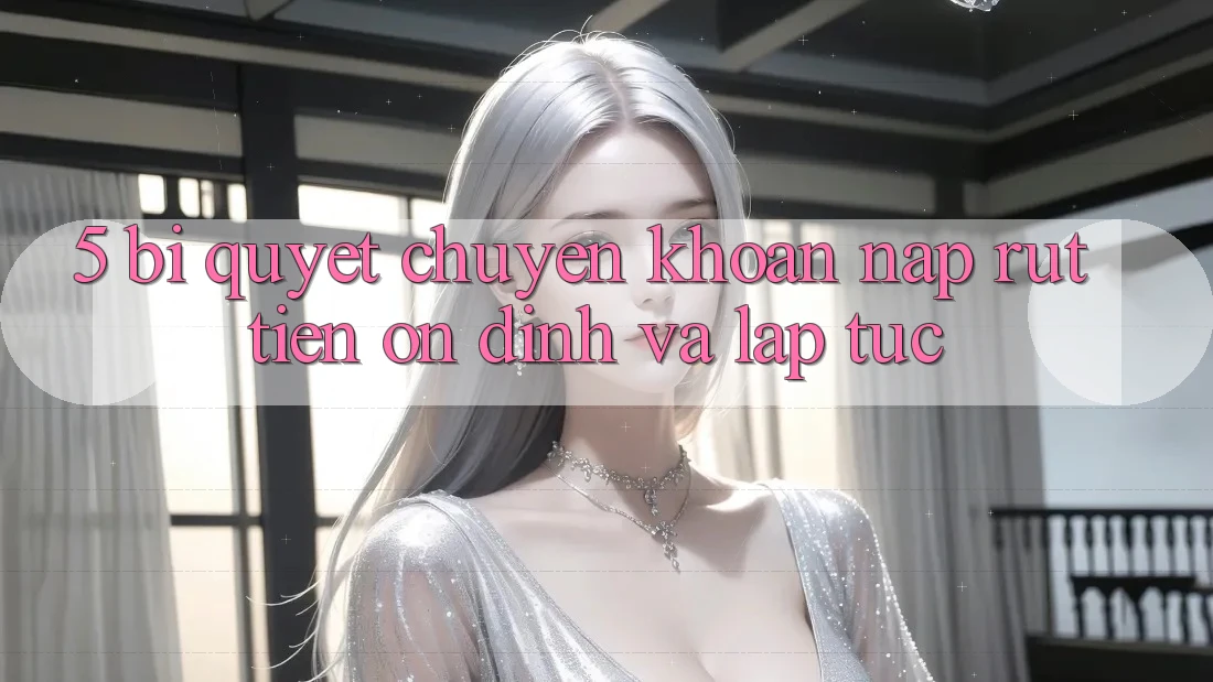 5. Bí Quyết Chuyển khoản Nạp - Rút Tiền Ổn định Và Lập tức 5. Bí Quyết Chuyển khoản Nạp - Rút Tiền Ổn định Và Lập tức