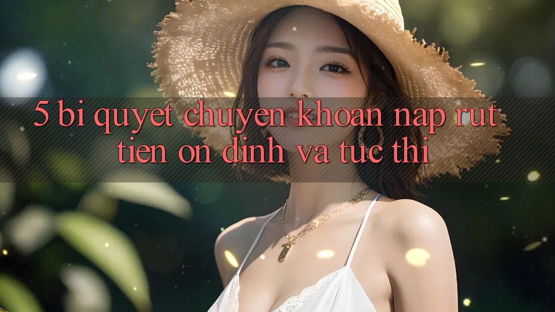 5. Bí Quyết Chuyển khoản Nạp - Rút Tiền Ổn định Và Tức thì