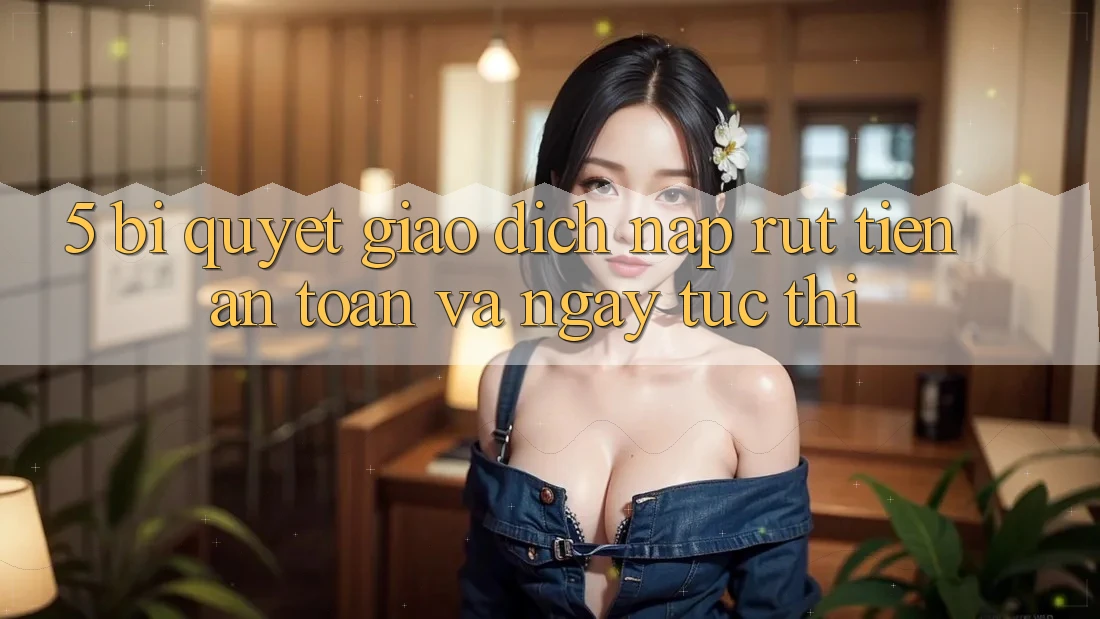 5. Bí Quyết Giao Dịch Nạp - Rút Tiền An Toàn Và Ngay tức thì