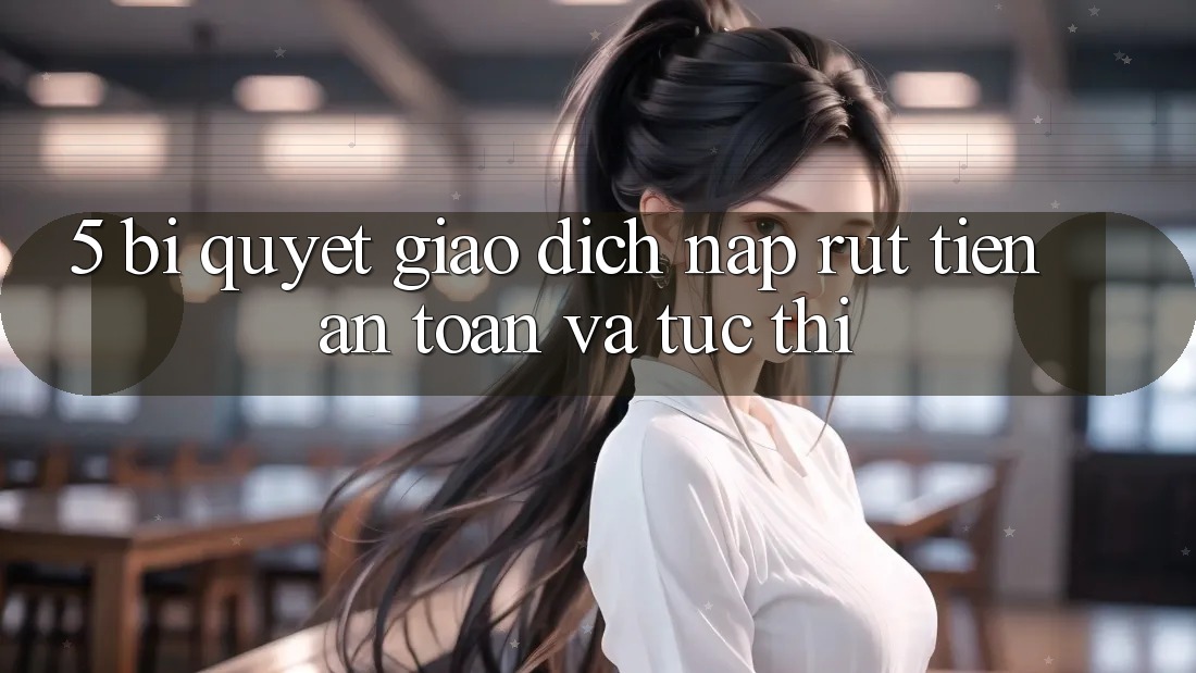 5. Bí Quyết Giao Dịch Nạp - Rút Tiền An Toàn Và Tức thì