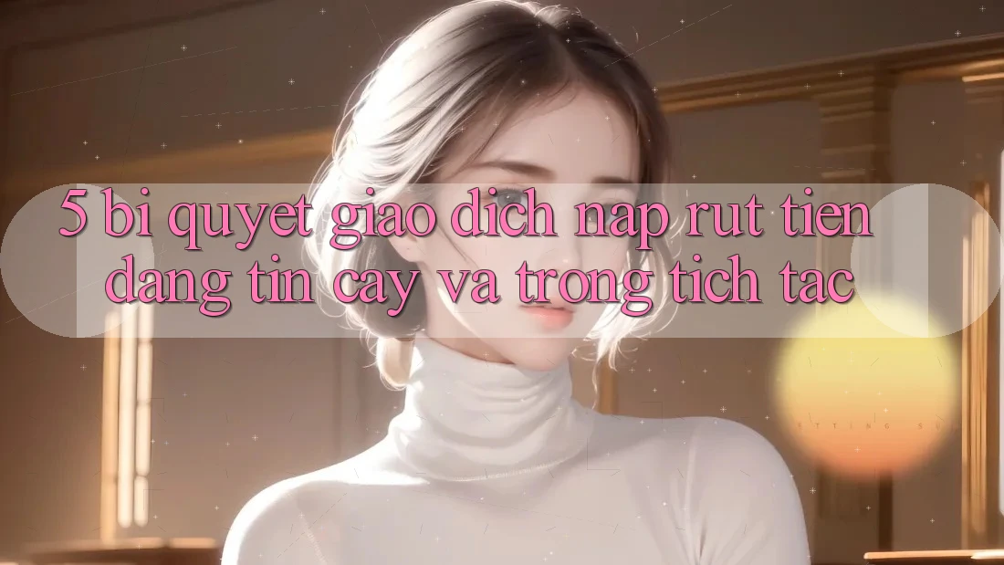 5. Bí Quyết Giao dịch Nạp - Rút Tiền Đáng tin cậy Và Trong tích tắc 5. Bí Quyết Giao dịch Nạp - Rút Tiền Đáng tin cậy Và Trong tích tắc