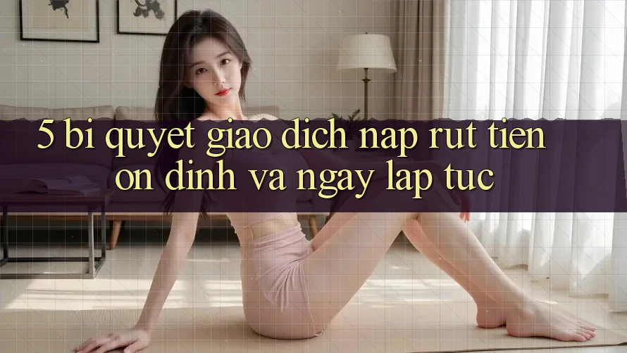 5. Bí Quyết Giao Dịch Nạp - Rút Tiền Ổn định Và Ngay lập tức
