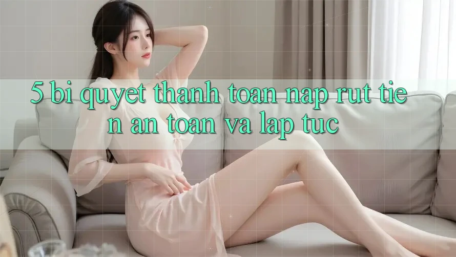 5. Bí Quyết Thanh toán Nạp - Rút Tiền An Toàn Và Lập tức 5. Bí Quyết Thanh toán Nạp - Rút Tiền An Toàn Và Lập tức