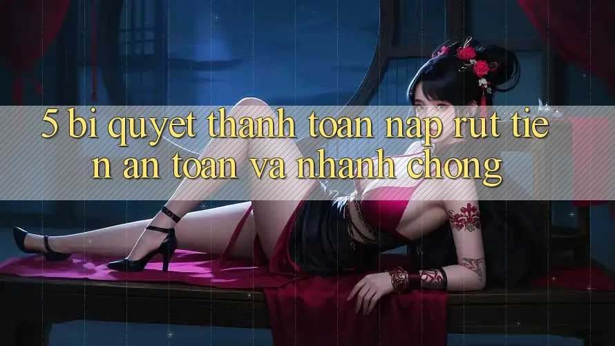 5. Bí Quyết Thanh toán Nạp - Rút Tiền An Toàn Và Nhanh Chóng