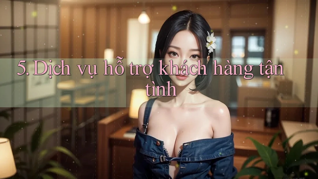 5. Dịch vụ hỗ trợ khách hàng tận tình 5. Dịch vụ hỗ trợ khách hàng tận tình