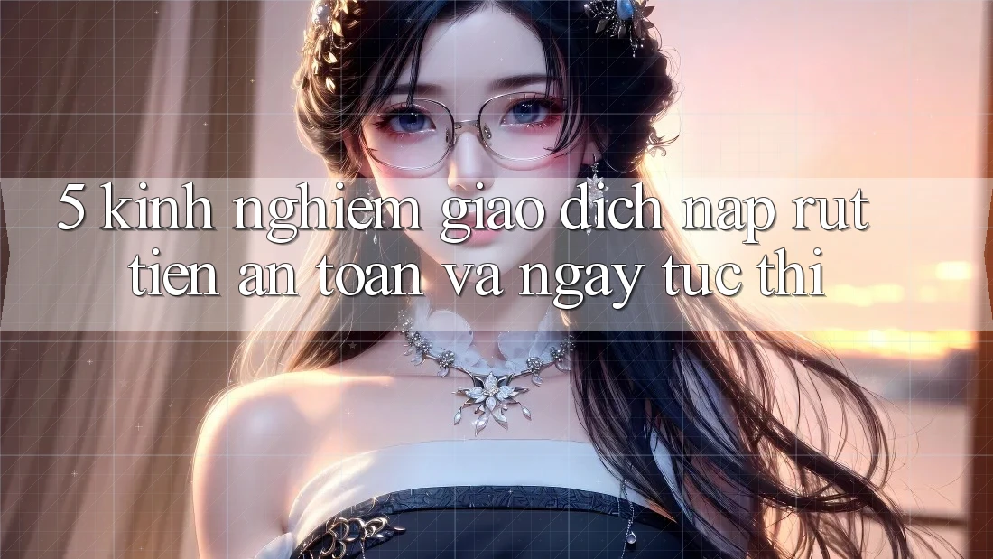 5. Kinh nghiệm Giao Dịch Nạp - Rút Tiền An Toàn Và Ngay tức thì