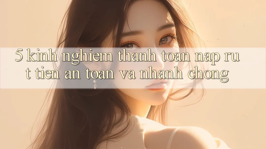 5. Kinh nghiệm Thanh toán Nạp - Rút Tiền An Toàn Và Nhanh chóng 5. Kinh nghiệm Thanh toán Nạp - Rút Tiền An Toàn Và Nhanh chóng
