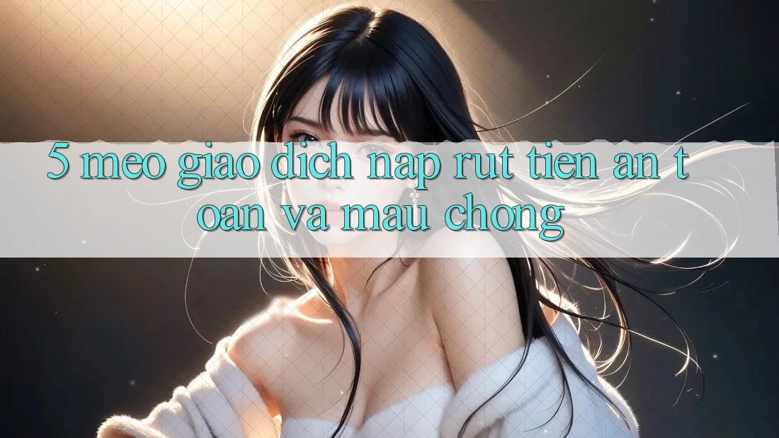 5. Mẹo Giao Dịch Nạp - Rút Tiền An Toàn Và Mau Chóng 5. Mẹo Giao Dịch Nạp - Rút Tiền An Toàn Và Mau Chóng