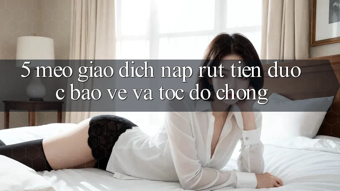 5. Mẹo Giao Dịch Nạp - Rút Tiền Được bảo vệ Và Tốc độ Chóng