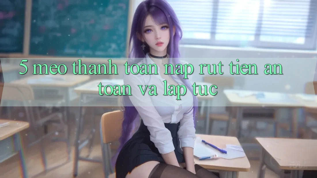 5. Mẹo Thanh toán Nạp - Rút Tiền An Toàn Và Lập tức 5. Mẹo Thanh toán Nạp - Rút Tiền An Toàn Và Lập tức