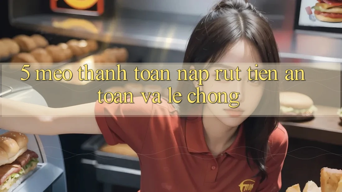 5. Mẹo Thanh toán Nạp - Rút Tiền An Toàn Và Lẹ Chóng 5. Mẹo Thanh toán Nạp - Rút Tiền An Toàn Và Lẹ Chóng