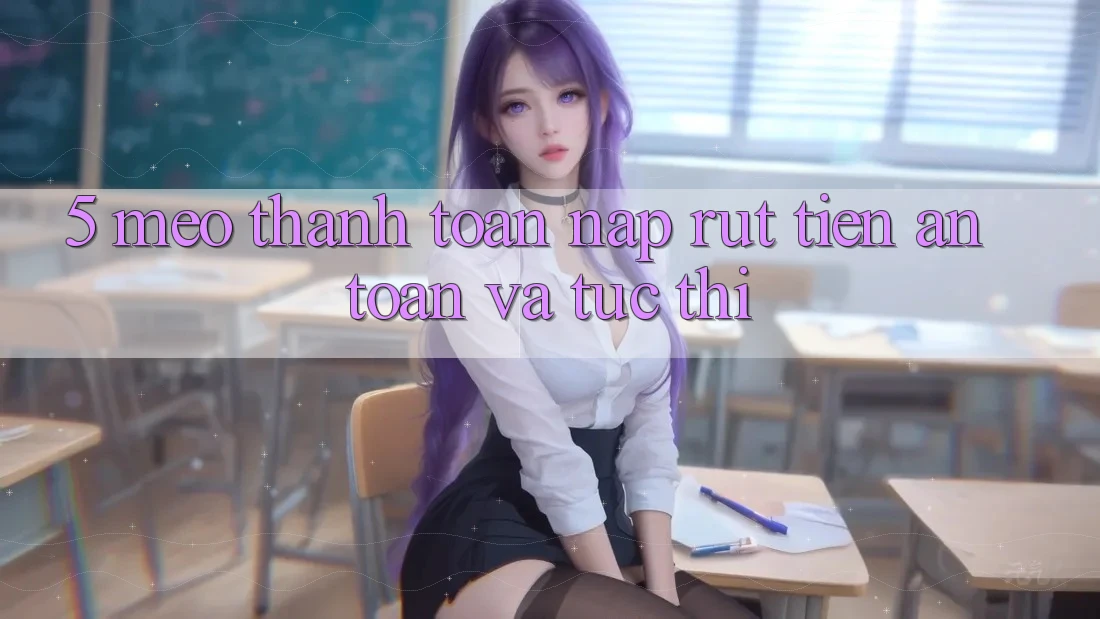 5. Mẹo Thanh toán Nạp - Rút Tiền An Toàn Và Tức thì