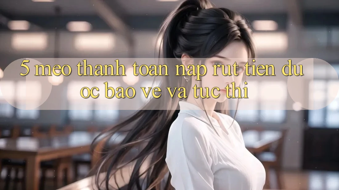 5. Mẹo Thanh toán Nạp - Rút Tiền Được bảo vệ Và Tức thì