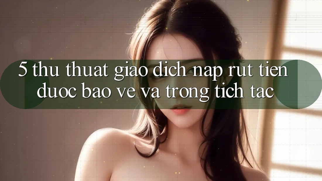 5. Thủ thuật Giao Dịch Nạp - Rút Tiền Được bảo vệ Và Trong tích tắc