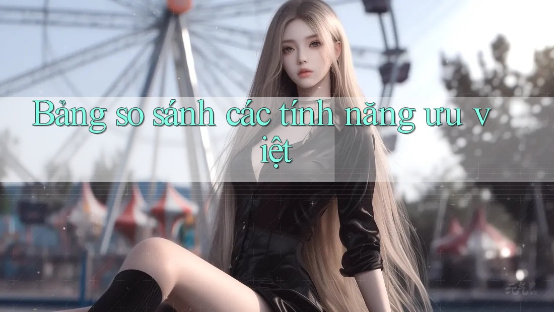 Bảng so sánh các tính năng ưu việt Bảng so sánh các tính năng ưu việt