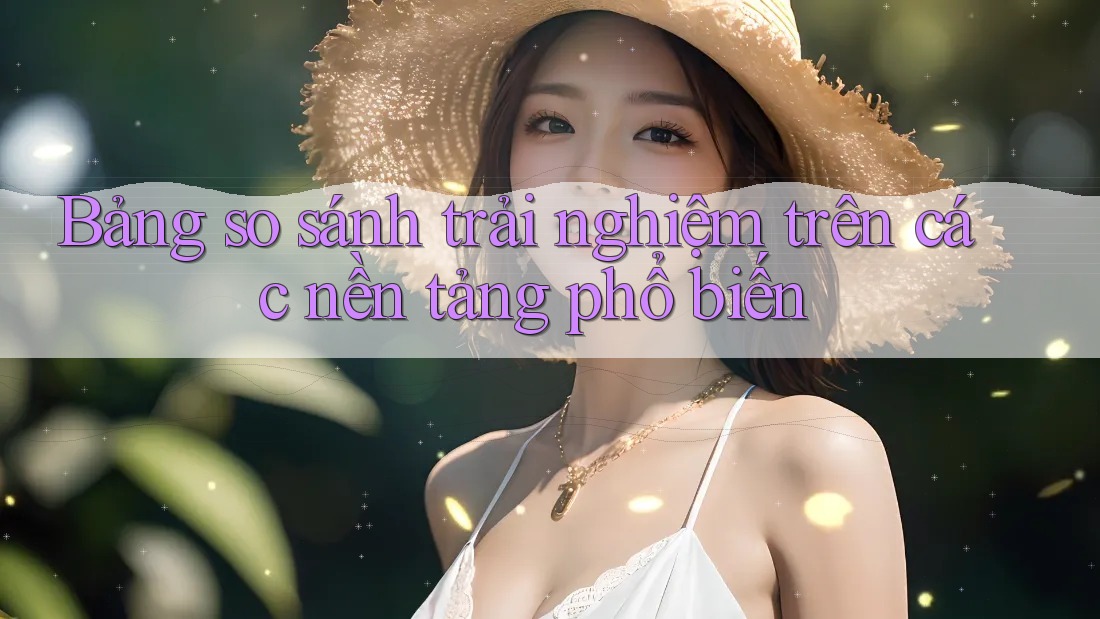Bảng so sánh trải nghiệm trên các nền tảng phổ biến
