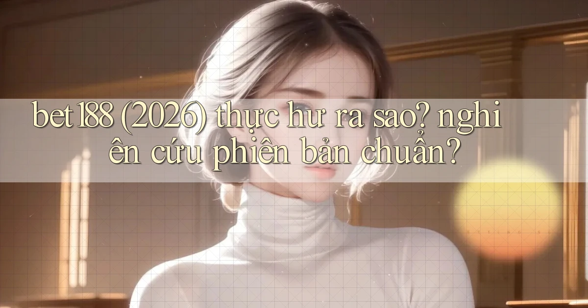 bet188 (2026) thực hư ra sao nghiên cứu phiên bản chuẩn