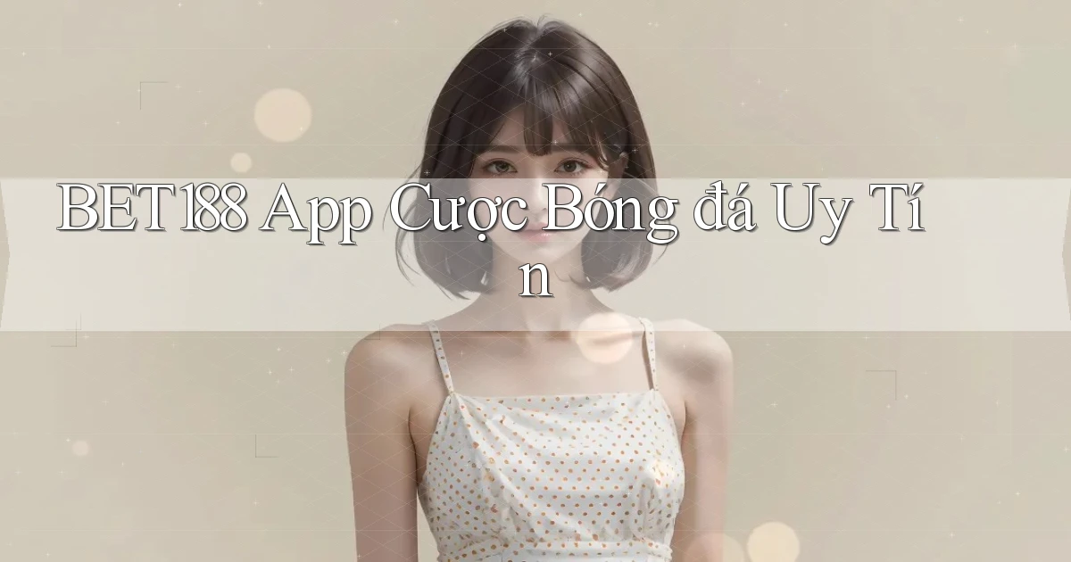 bet188 app cược bóng đá uy tín