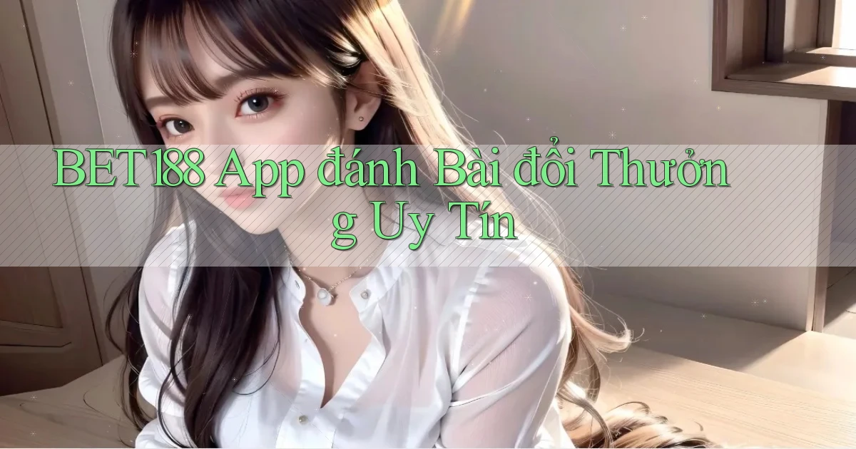 bet188 app đánh bài đổi thưởng uy tín