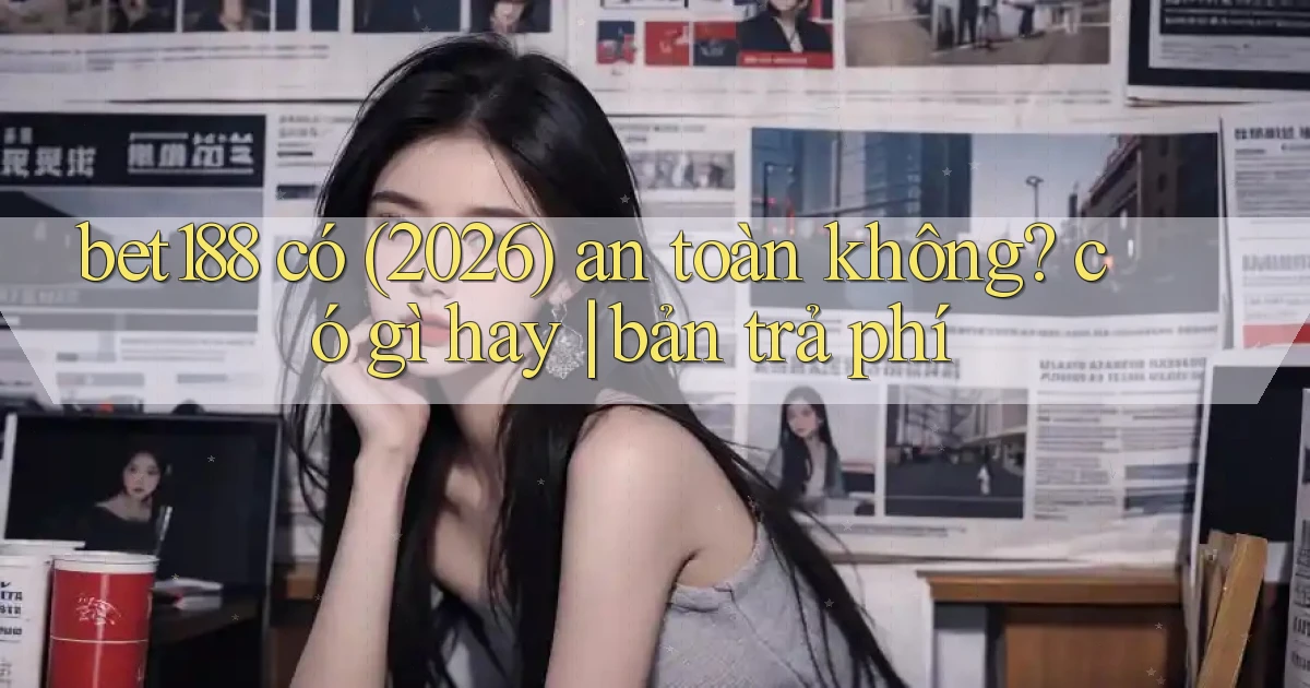 bet188 có (2026) an toàn không có gì hay bản trả phí