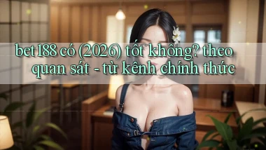 bet188 có (2026) tốt không theo quan sát   từ kênh chính thức