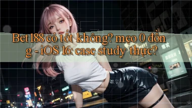Bet188 có tốt không mẹo 0 đồng   iOS 16 case study thực