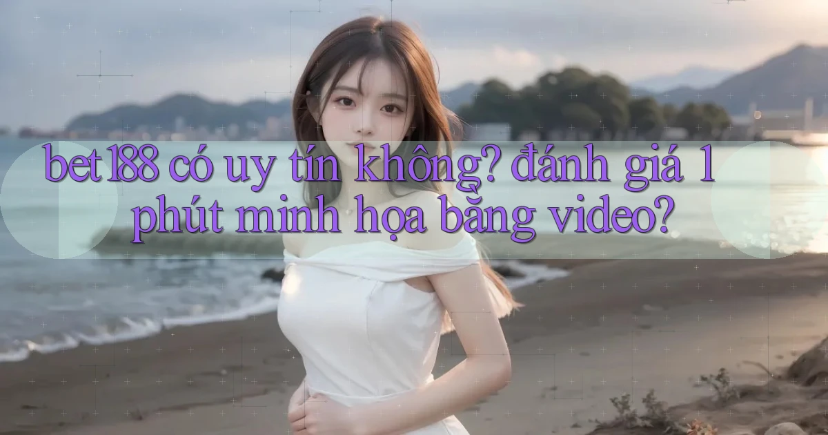 bet188 có uy tín không đánh giá 1 phút minh họa bằng video