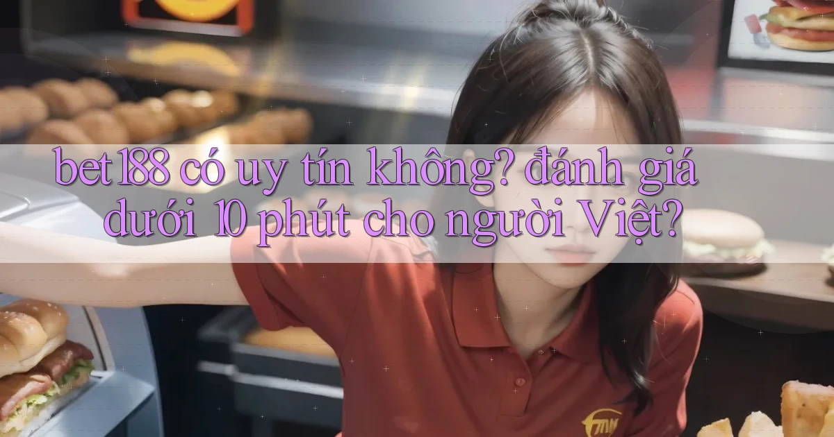 bet188 có uy tín không đánh giá dưới 10 phút cho người Việt