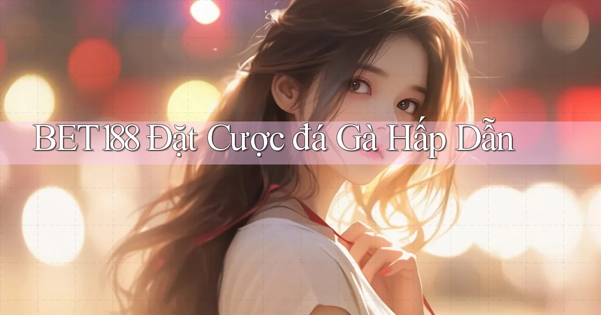 bet188  Đặt cược đá gà hấp dẫn
