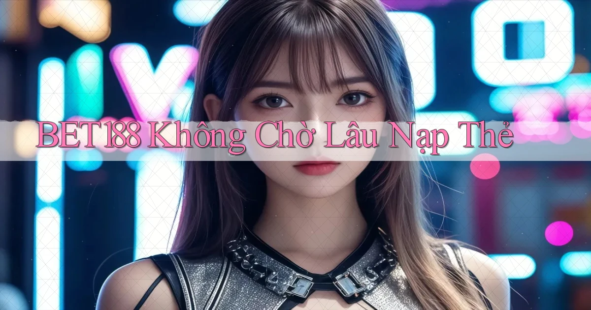 bet188 không chờ lâu nạp thẻ