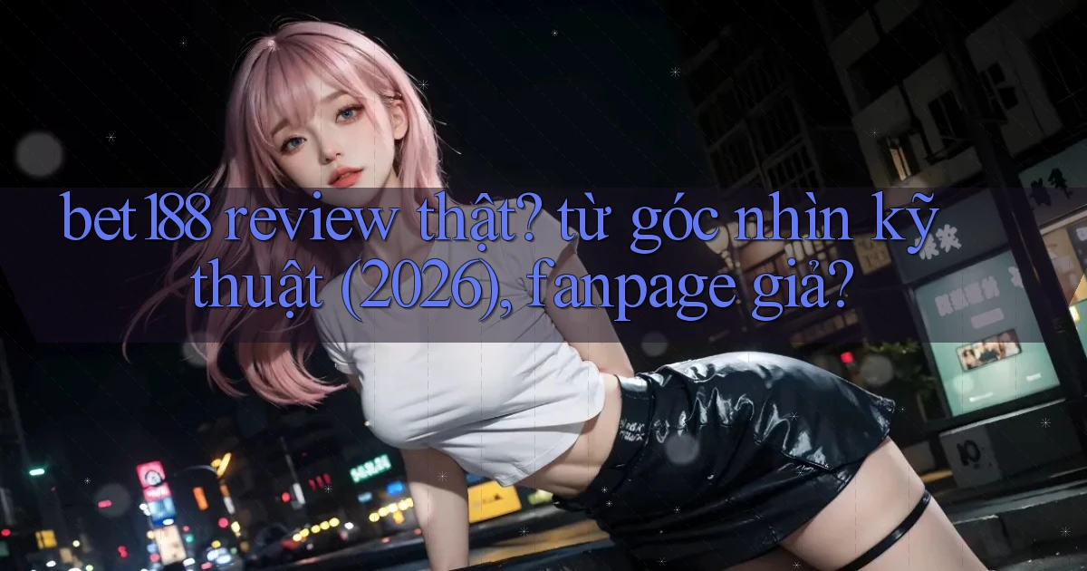 bet188 review thật từ góc nhìn kỹ thuật (2026), fanpage giả