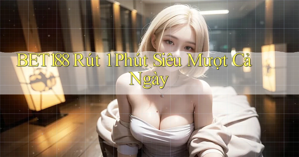 bet188 rút 1 phút siêu mượt cả ngày