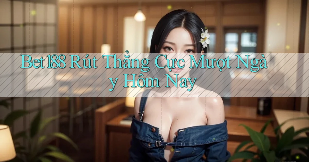 bet188 rút thẳng cực mượt ngày hôm nay