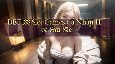 bet188  slot games cá nhân hóa sâu sắc