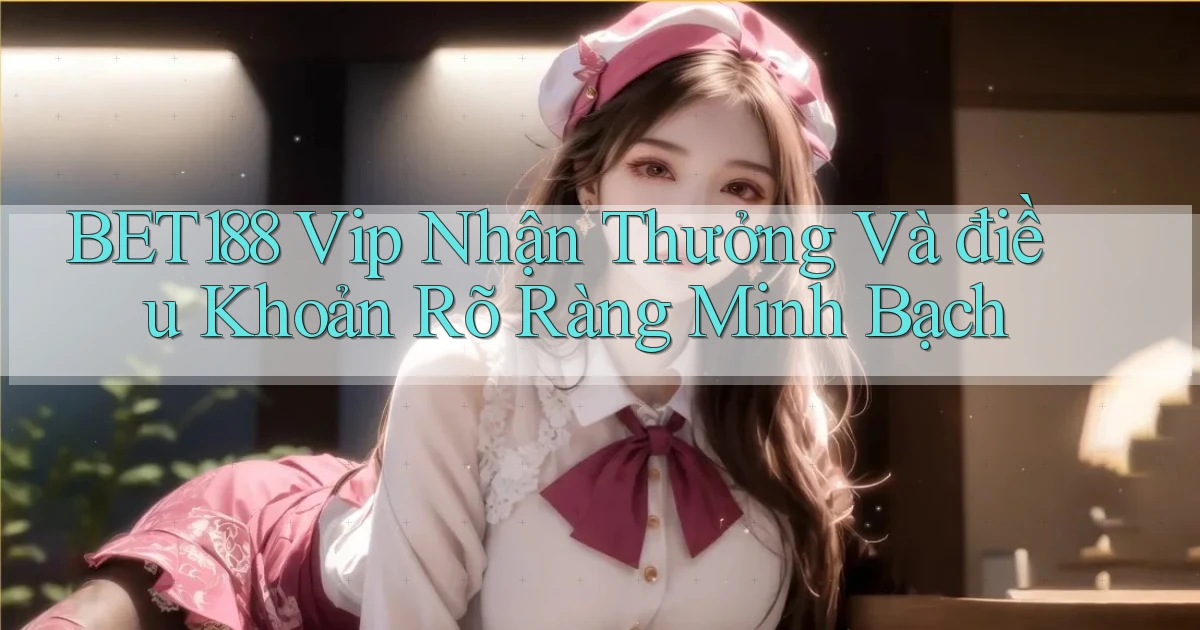 bet188  vip nhận thưởng và điều khoản rõ ràng minh bạch