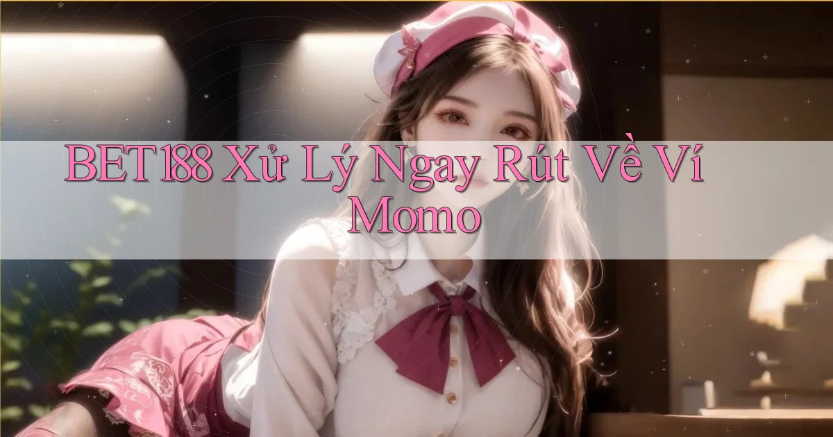 bet188 xử lý ngay rút về ví momo