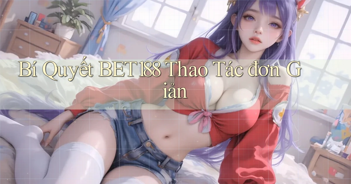 bí quyết bet188 thao tác đơn giản