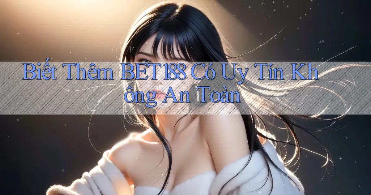 biết thêm bet188 có uy tín không an toàn
