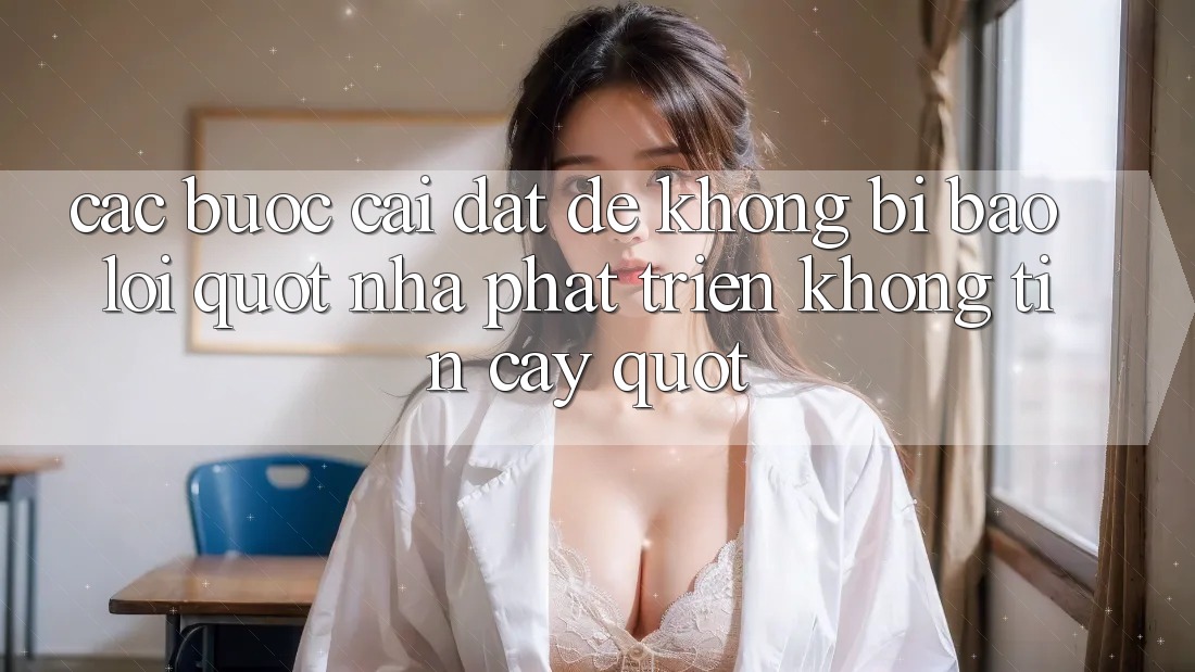Các bước cài đặt để không bị báo lỗi " Nhà phát triển không tin cậy"