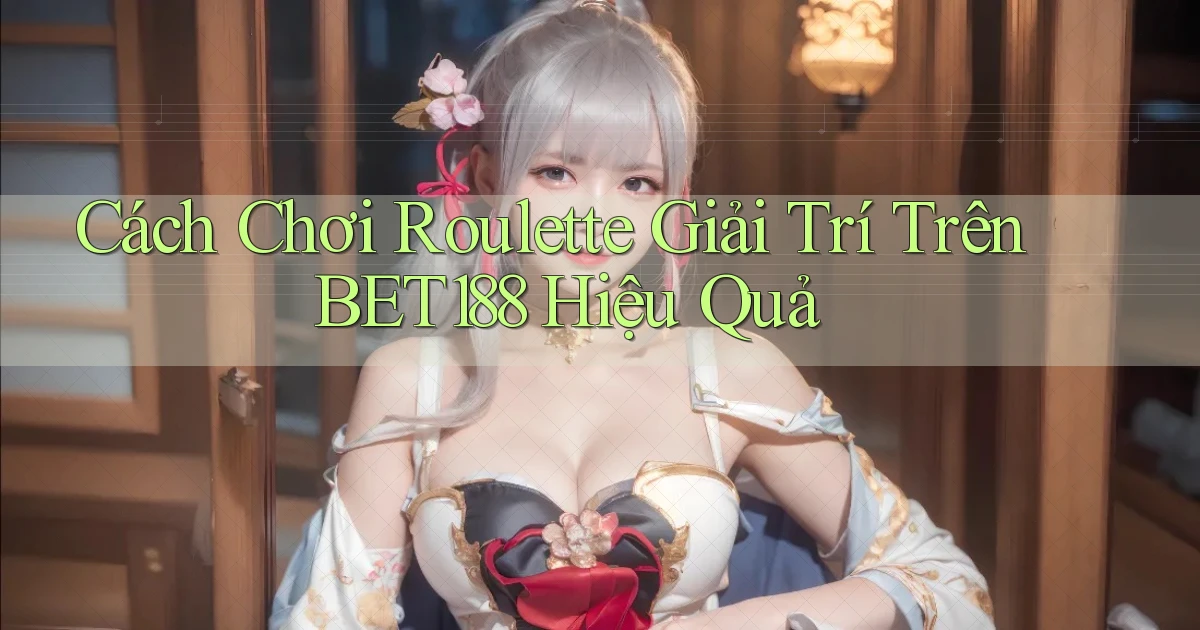 cách chơi roulette giải trí trên bet188 hiệu quả