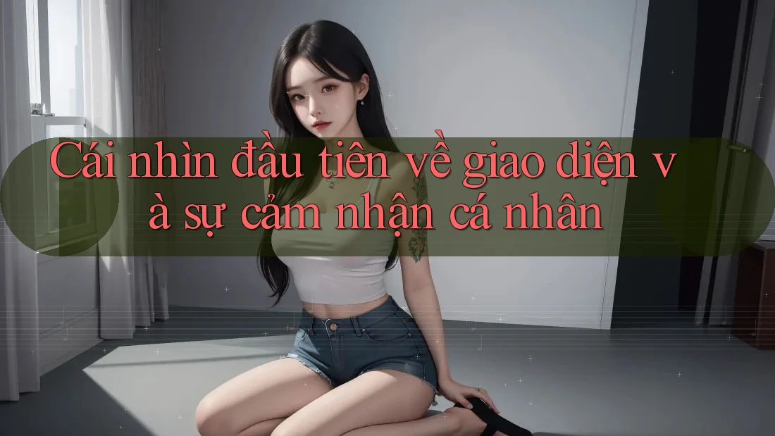 Cái nhìn đầu tiên về giao diện và sự cảm nhận cá nhân
